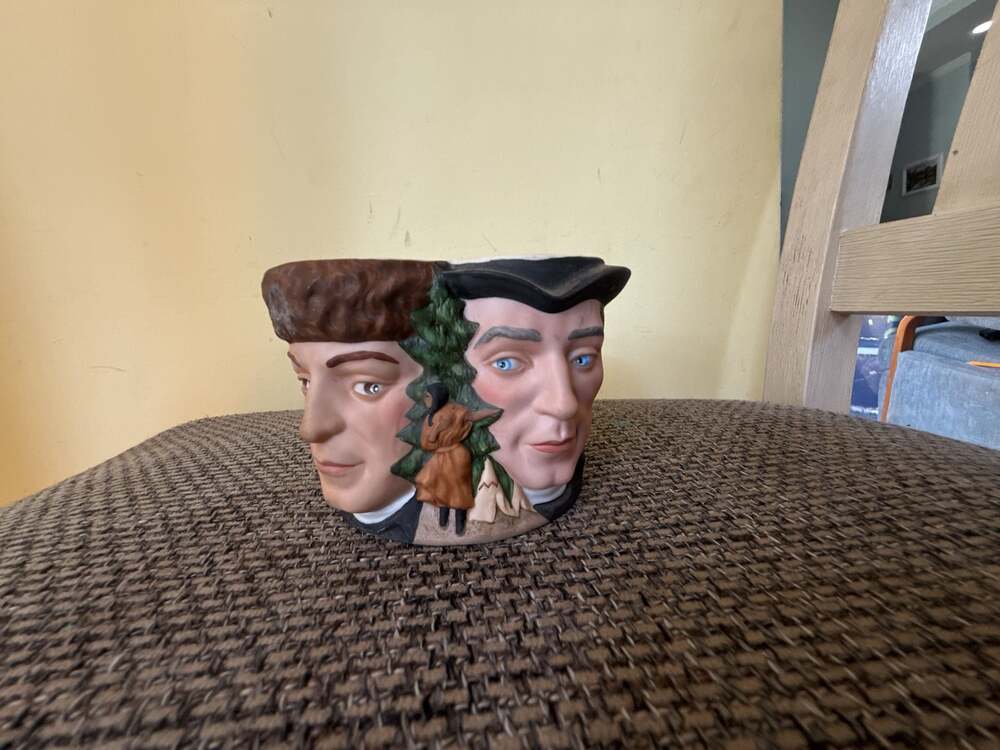 1985 Avon Lewis and Clark Collector Character Porcelain Mug